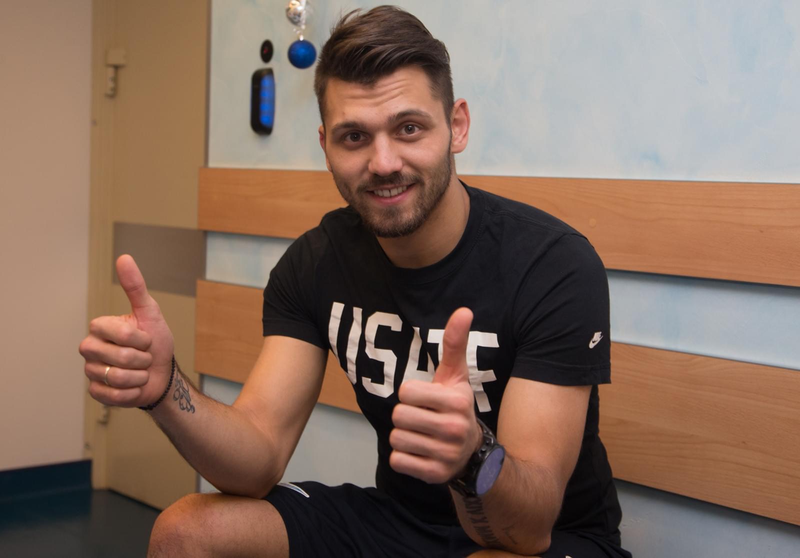 Медосмотр футболистов «Зенита»