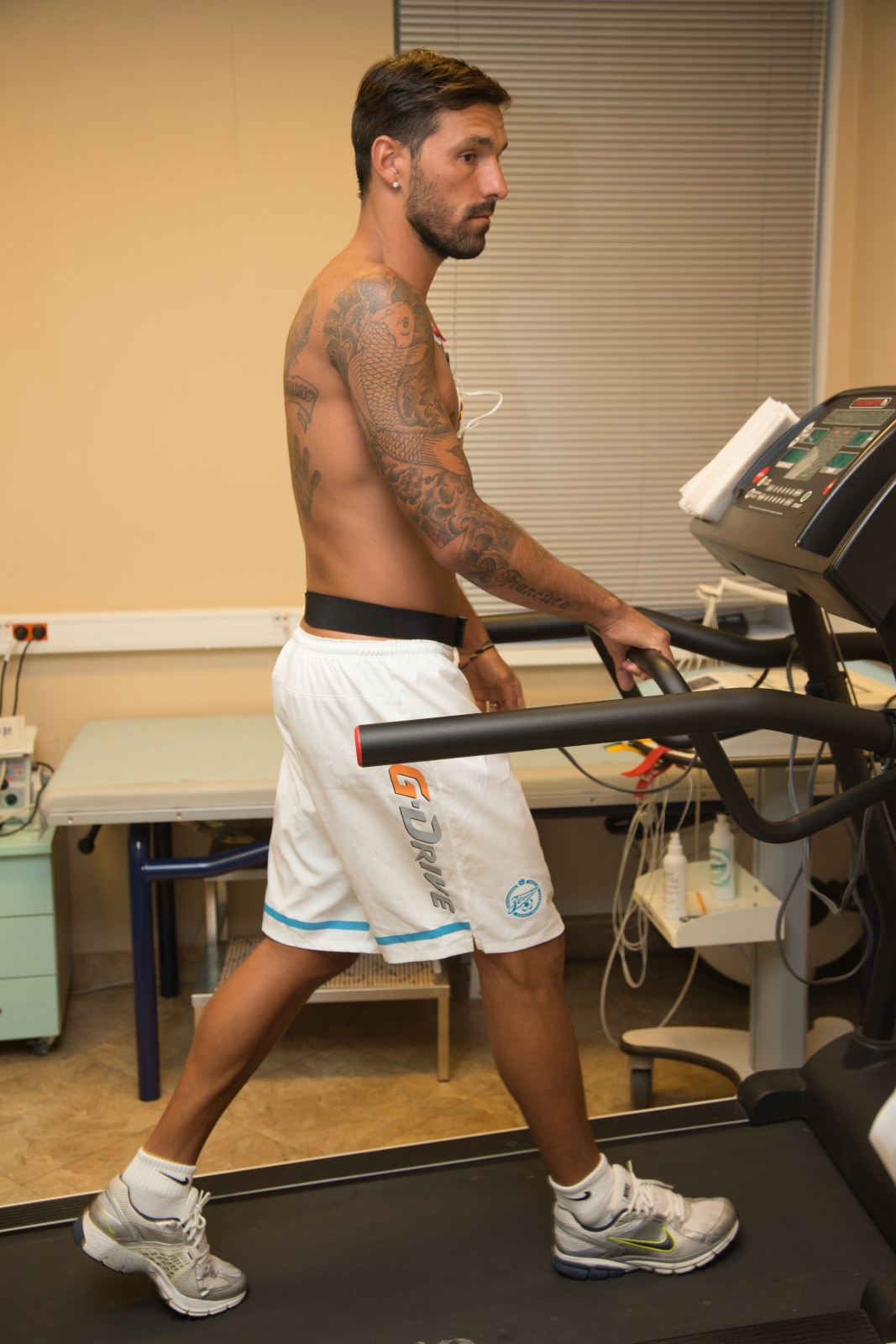 Медосмотр футболистов «Зенита»