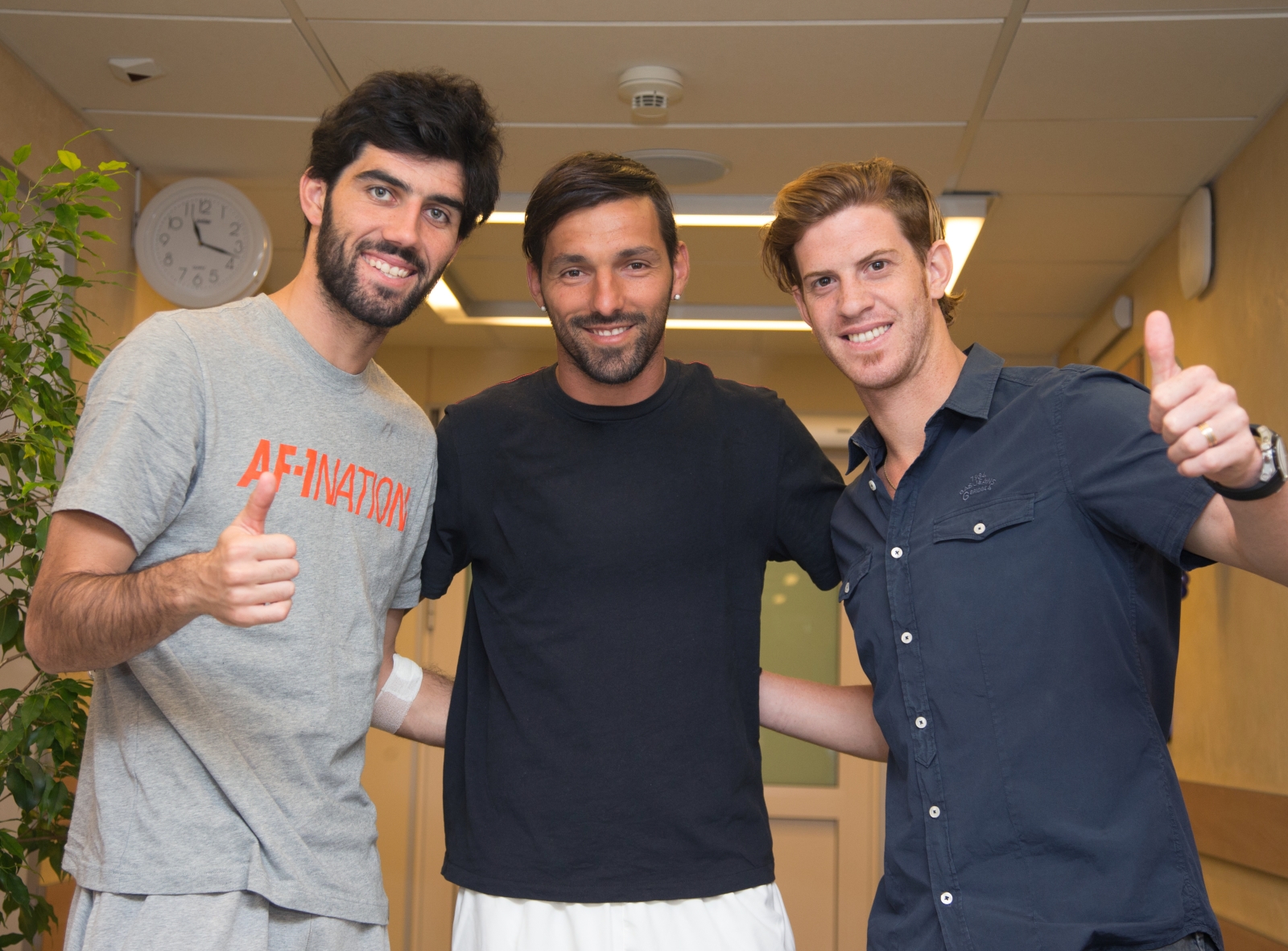 Медосмотр футболистов «Зенита»