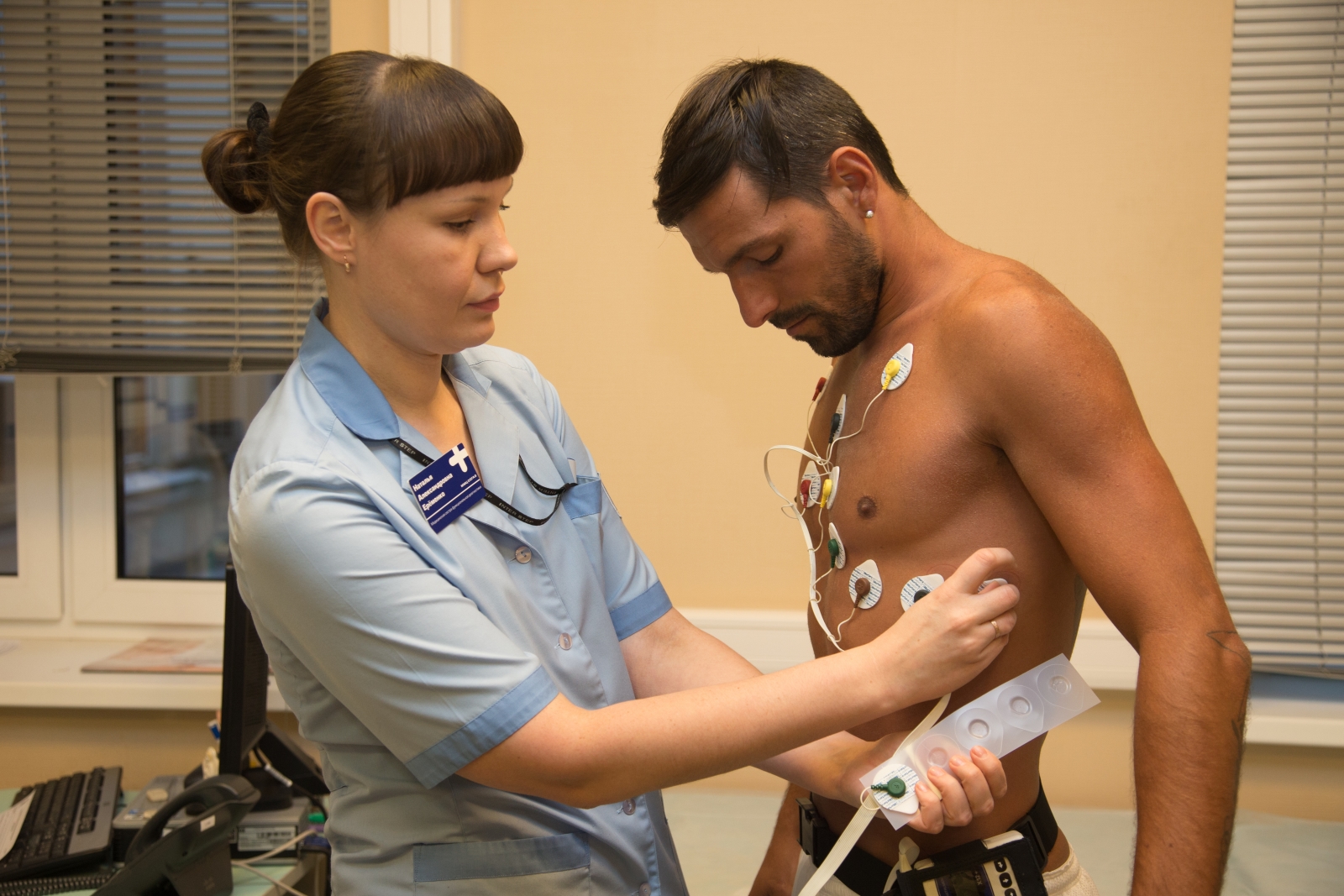 Медосмотр футболистов «Зенита»