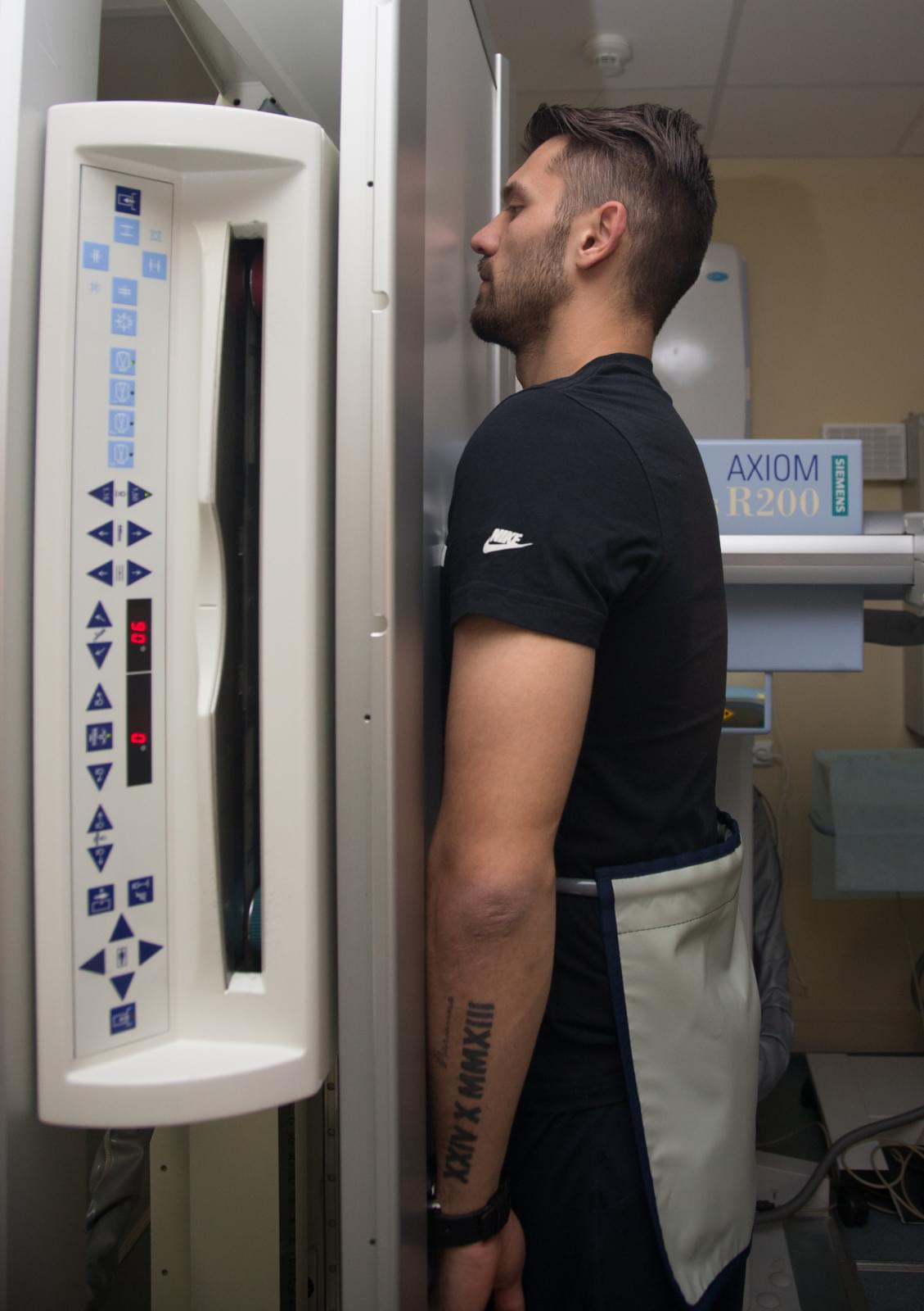 Медосмотр футболистов «Зенита»