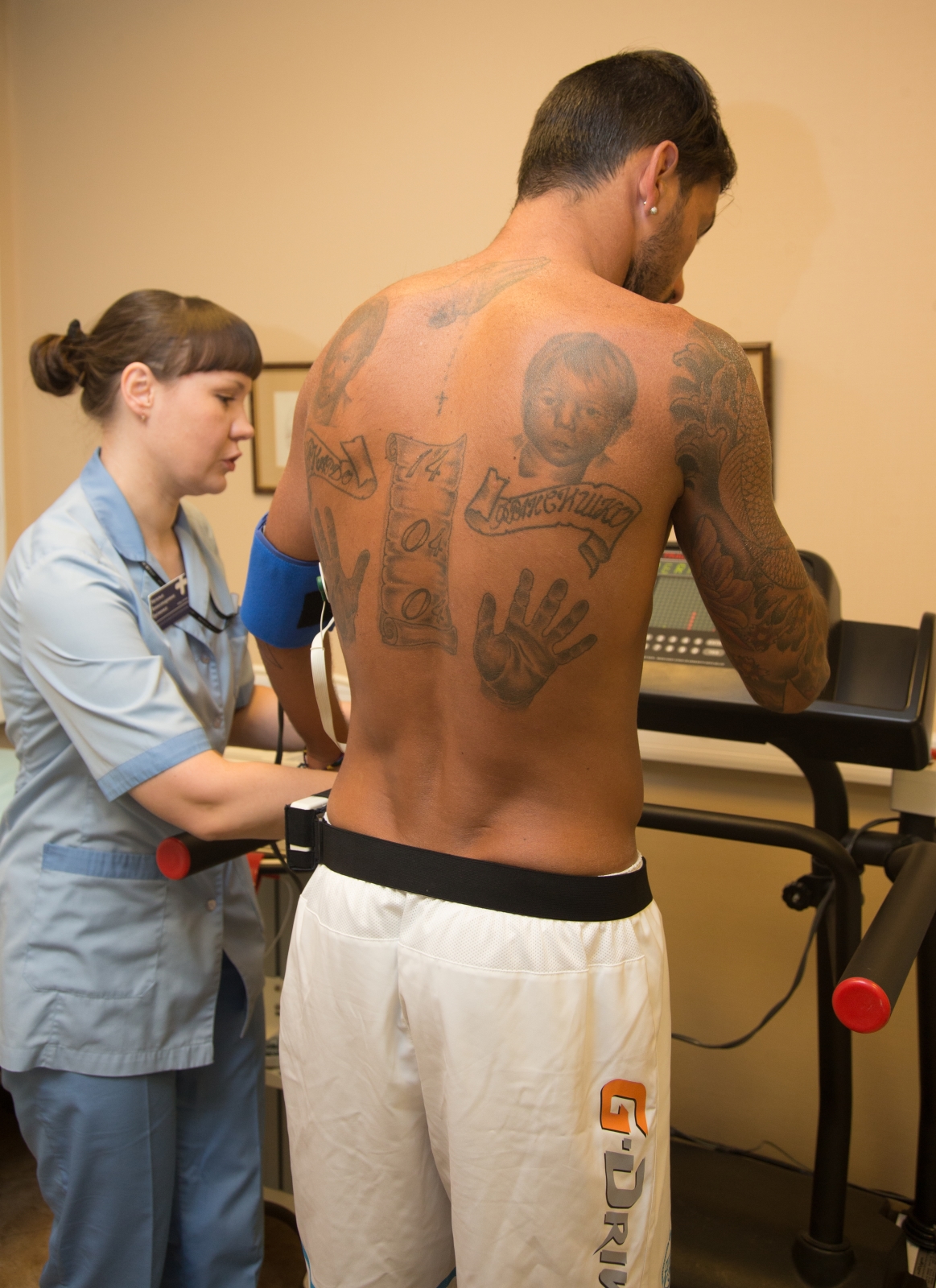 Медосмотр футболистов «Зенита»