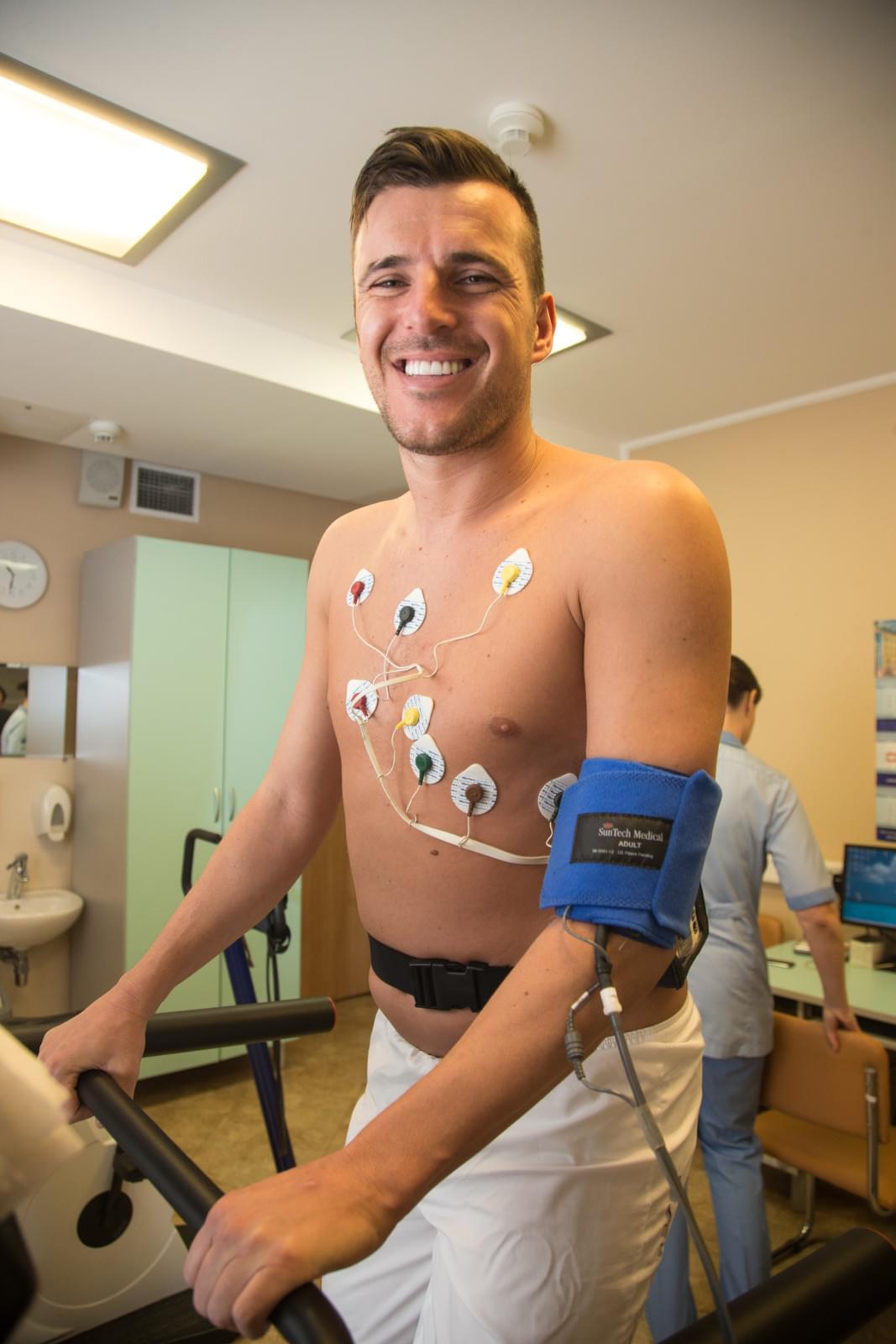 Медосмотр футболистов «Зенита»