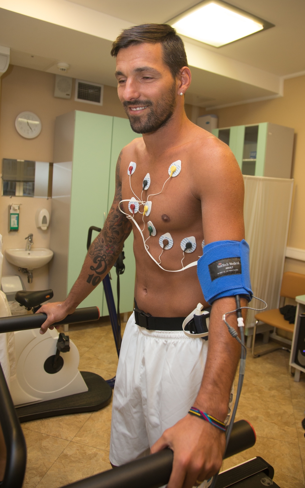 Медосмотр футболистов «Зенита»