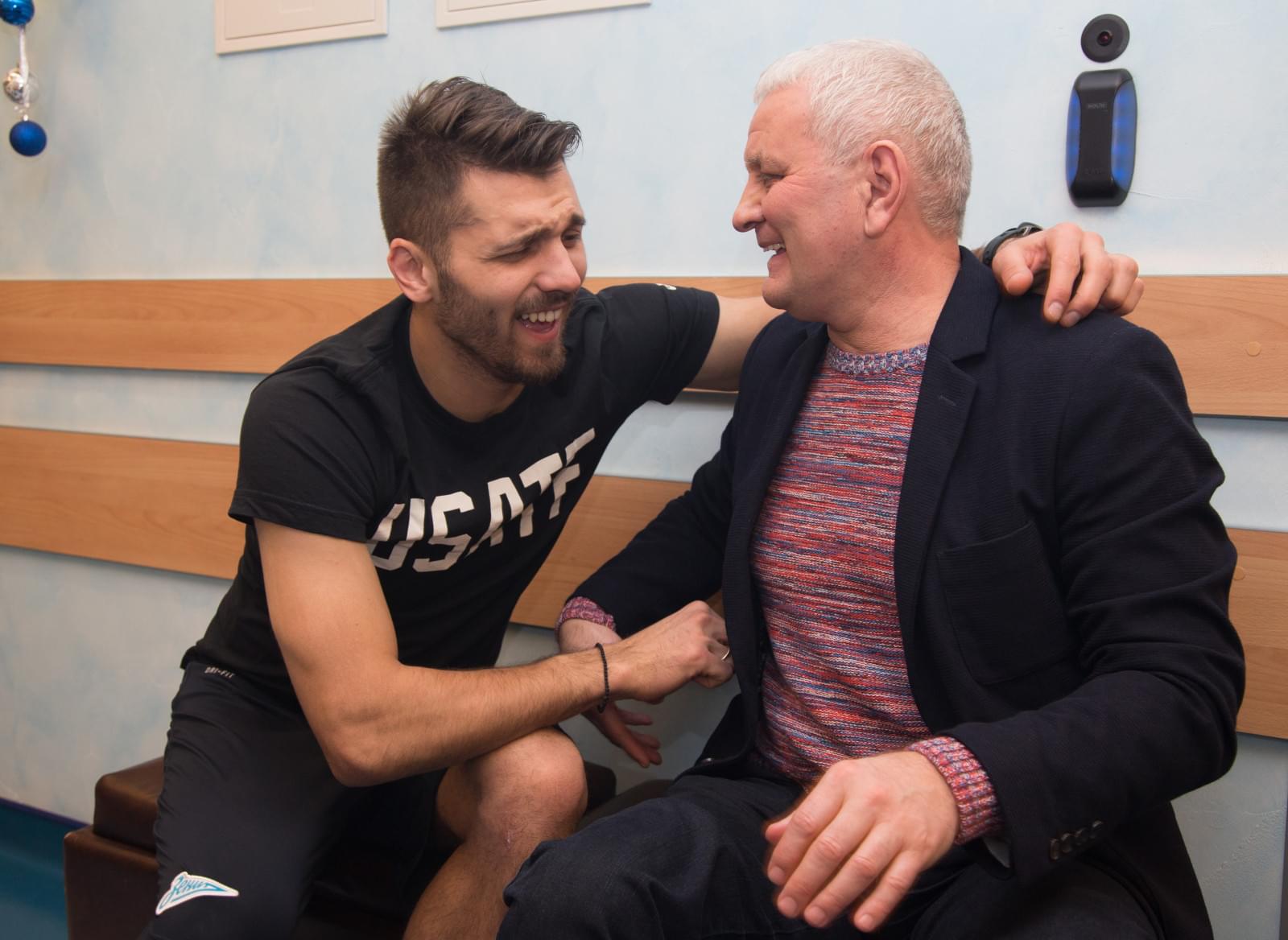 Медосмотр футболистов «Зенита»