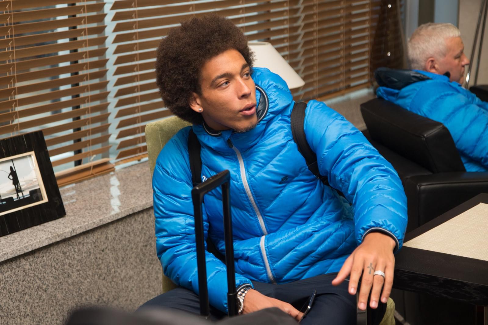 Футболисты «Зенита» на пути в Доху