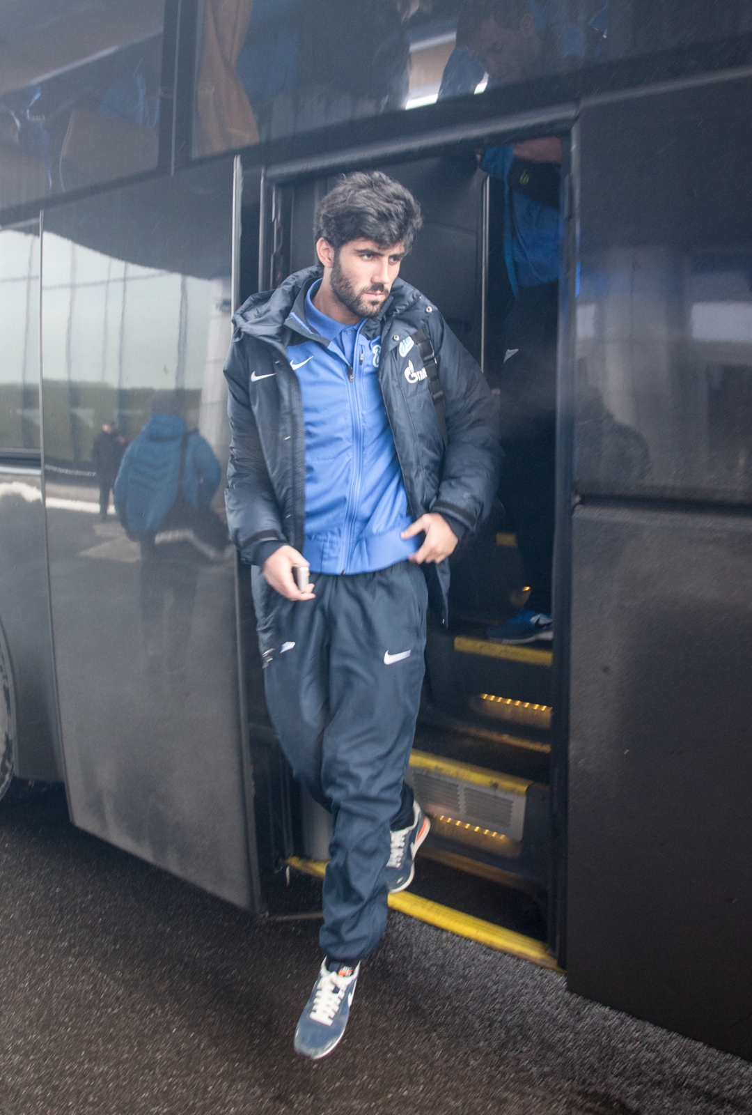 Футболисты «Зенита» на пути в Доху