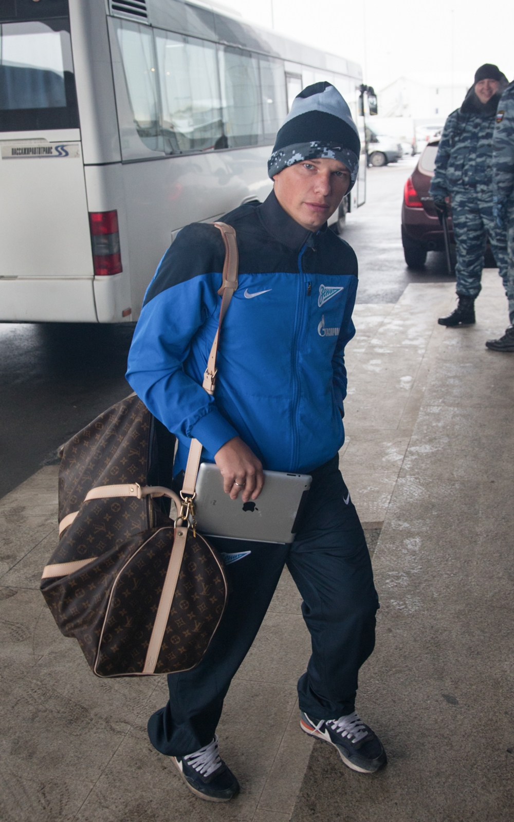 Футболисты «Зенита» на пути в Доху