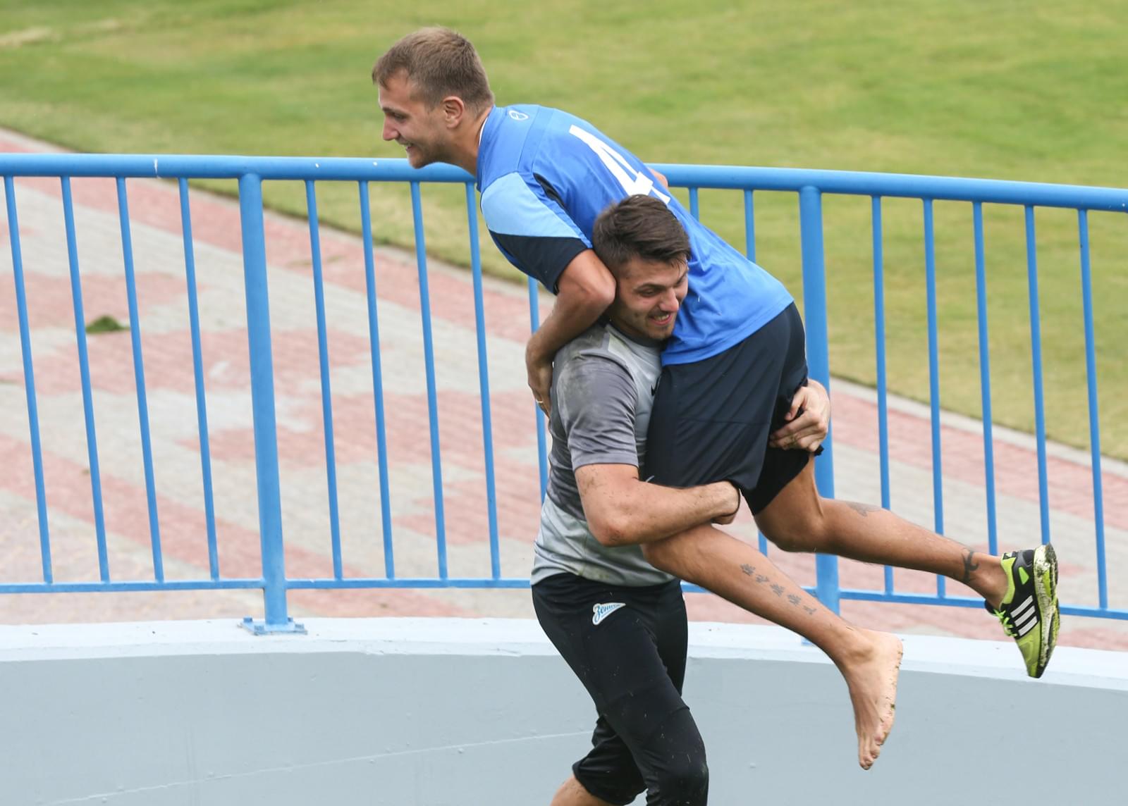 Сборы в Дохе: 18 января, утренняя тренировка