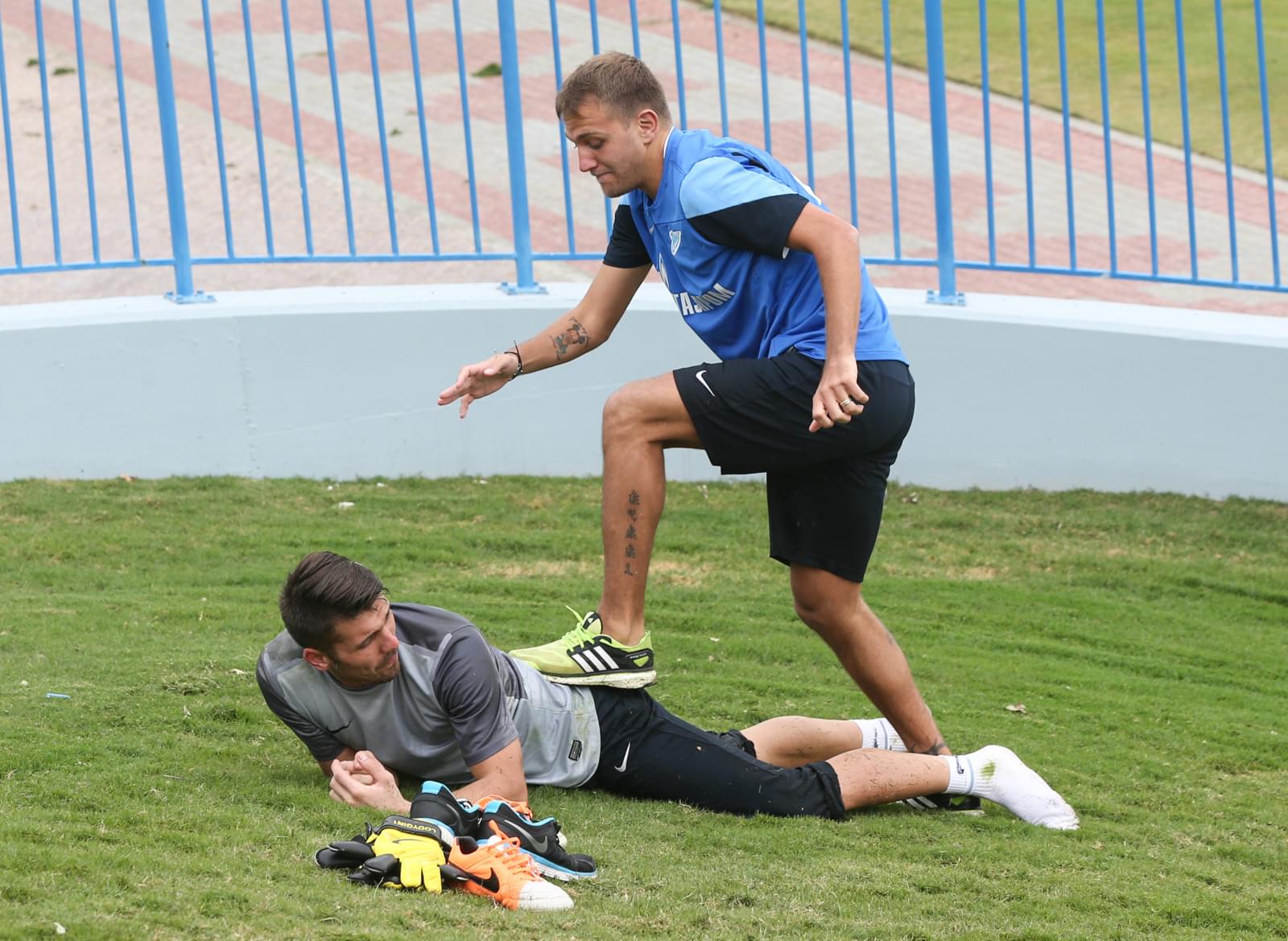 Сборы в Дохе: 18 января, утренняя тренировка