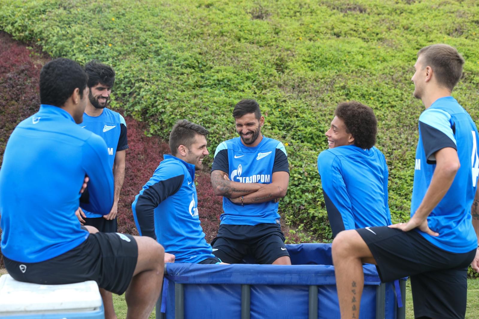 Сборы в Дохе: 18 января, утренняя тренировка