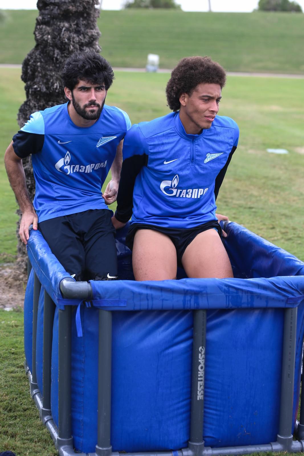 Сборы в Дохе: 18 января, утренняя тренировка