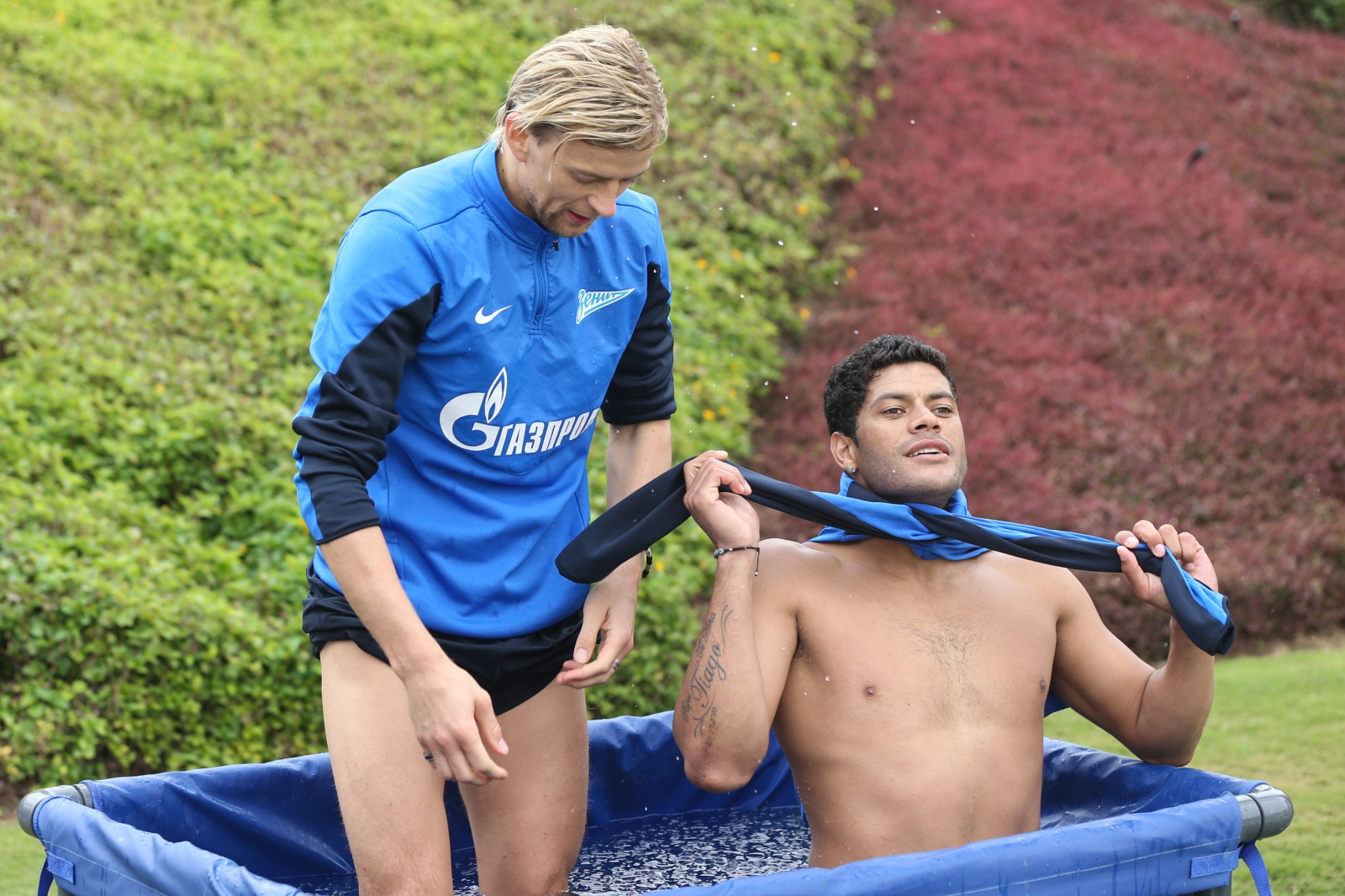 Сборы в Дохе: 18 января, утренняя тренировка