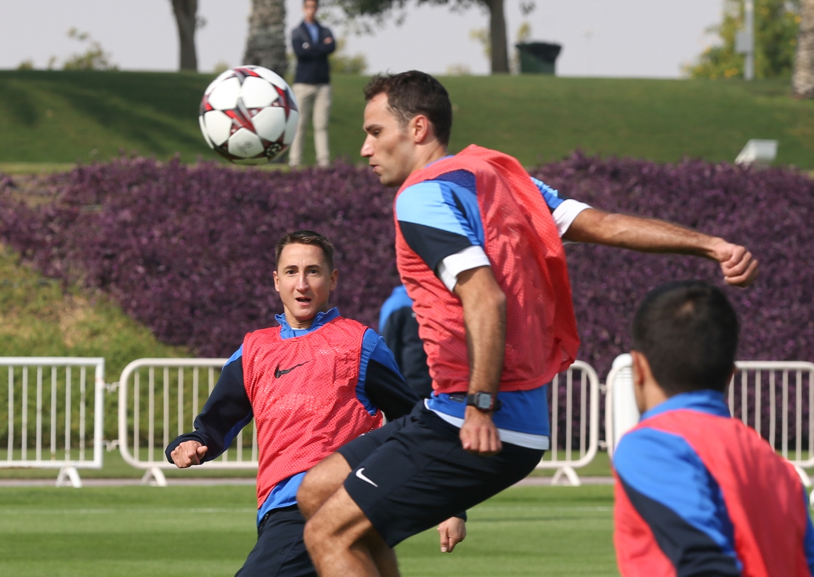 Сборы в Дохе: 20 января, утренняя тренировка