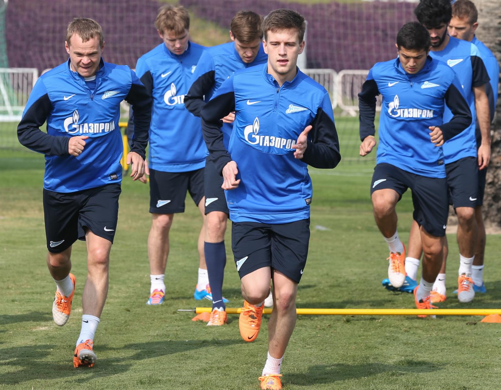 Сборы в Дохе: 20 января, утренняя тренировка