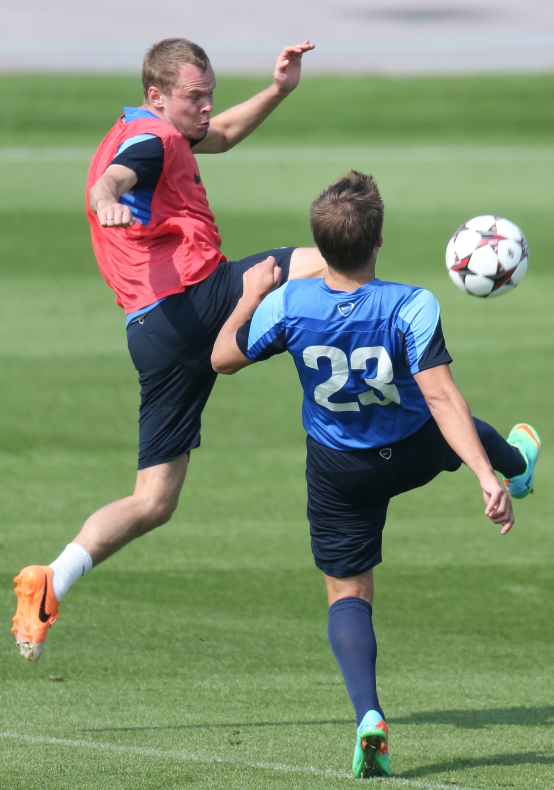 Сборы в Дохе: 20 января, утренняя тренировка