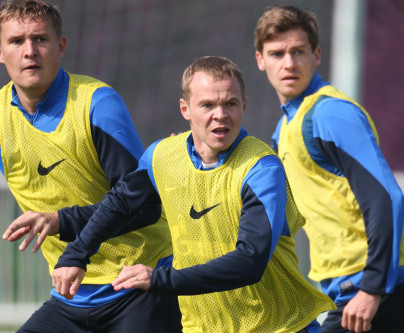 Сборы в Дохе: 20 января, утренняя тренировка