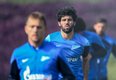 Сборы в Дохе: 20 января, утренняя тренировка