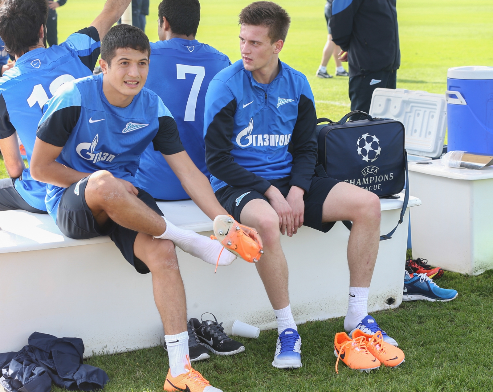 Сборы в Дохе: 20 января, утренняя тренировка