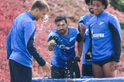 Сборы в Дохе: 20 января, утренняя тренировка