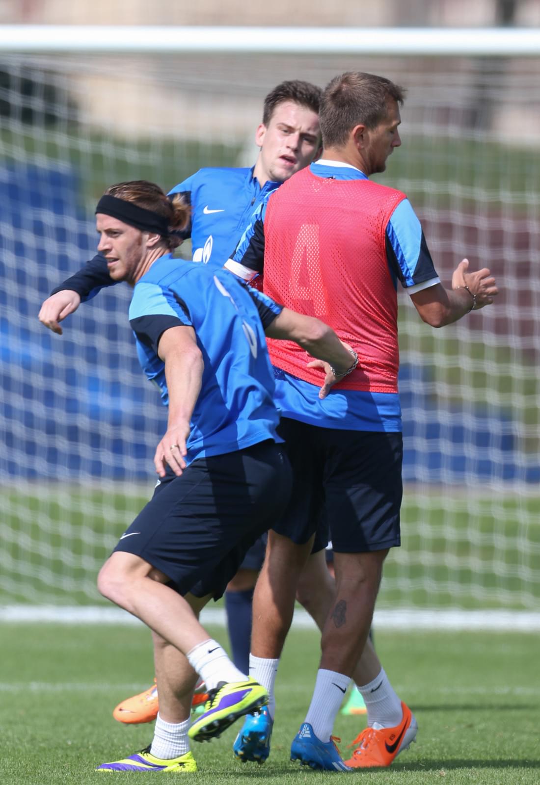 Сборы в Дохе: 21 января, утренняя тренировка