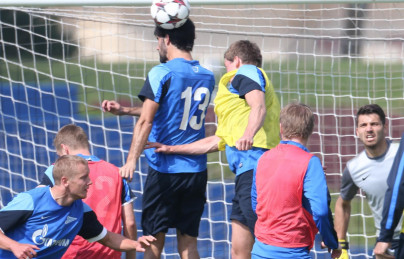 Сборы в Дохе: 21 января, утренняя тренировка