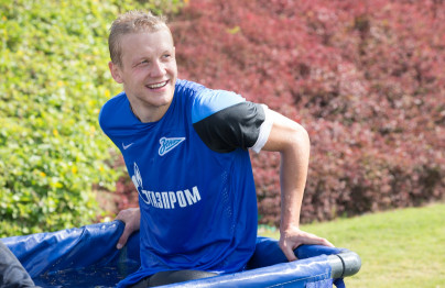 Сборы в Дохе: 21 января, утренняя тренировка