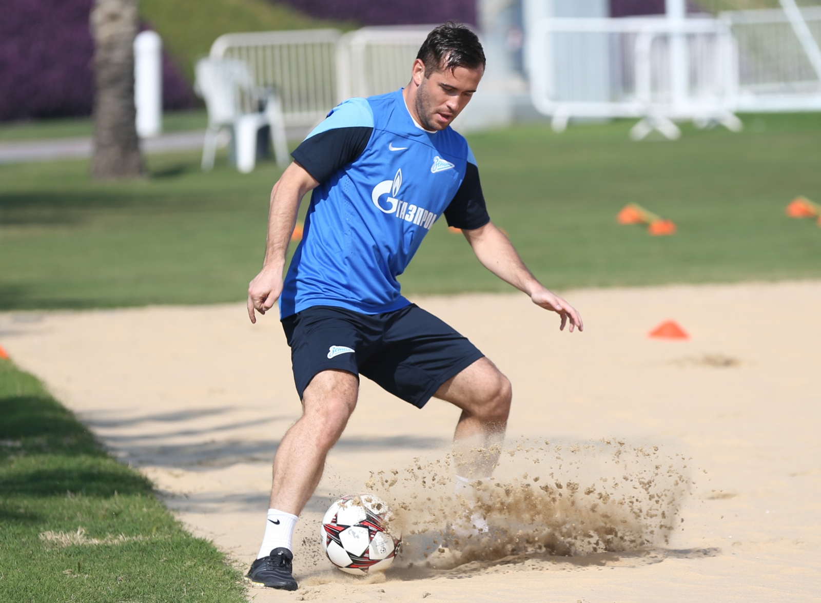 Сборы в Дохе: 22 января, утренняя тренировка