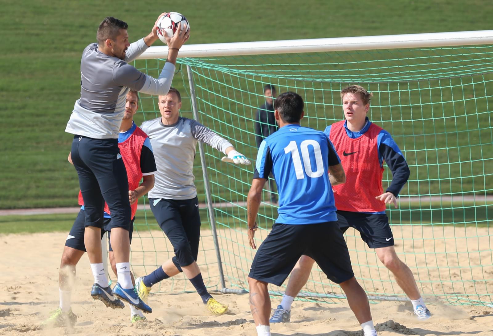 Сборы в Дохе: 22 января, утренняя тренировка