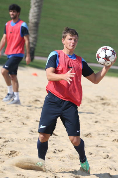 Сборы в Дохе: 22 января, утренняя тренировка