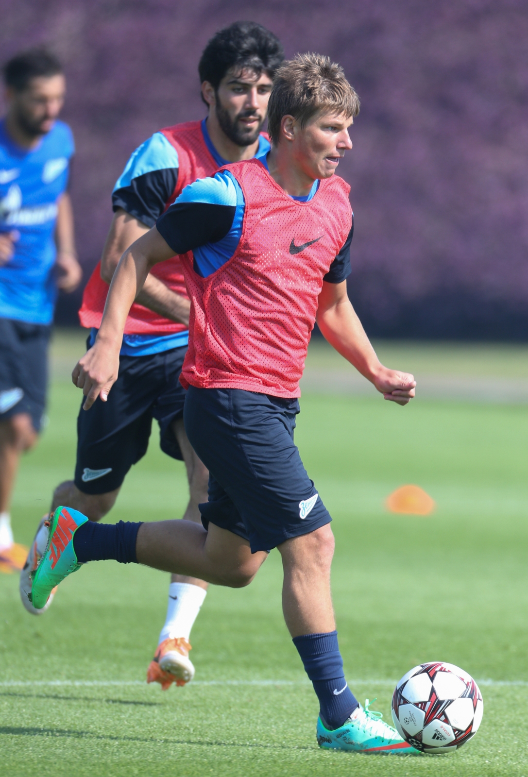 Сборы в Дохе: 22 января, утренняя тренировка