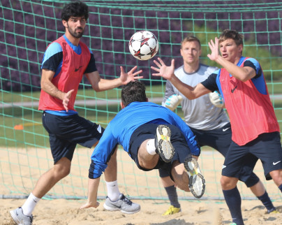 Сборы в Дохе: 22 января, утренняя тренировка