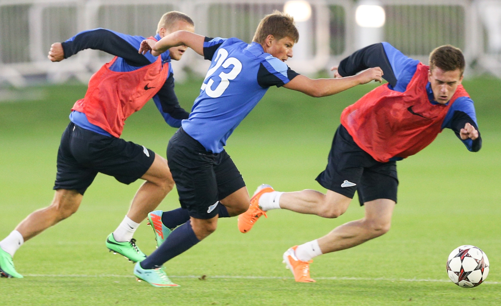 Сборы в Дохе: 22 января, вечерняя тренировка