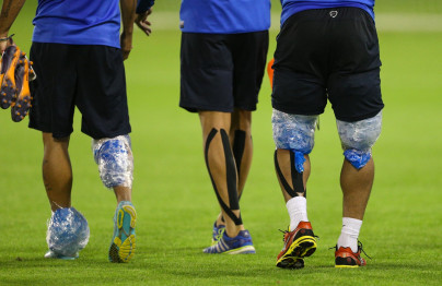 Сборы в Дохе: 22 января, вечерняя тренировка