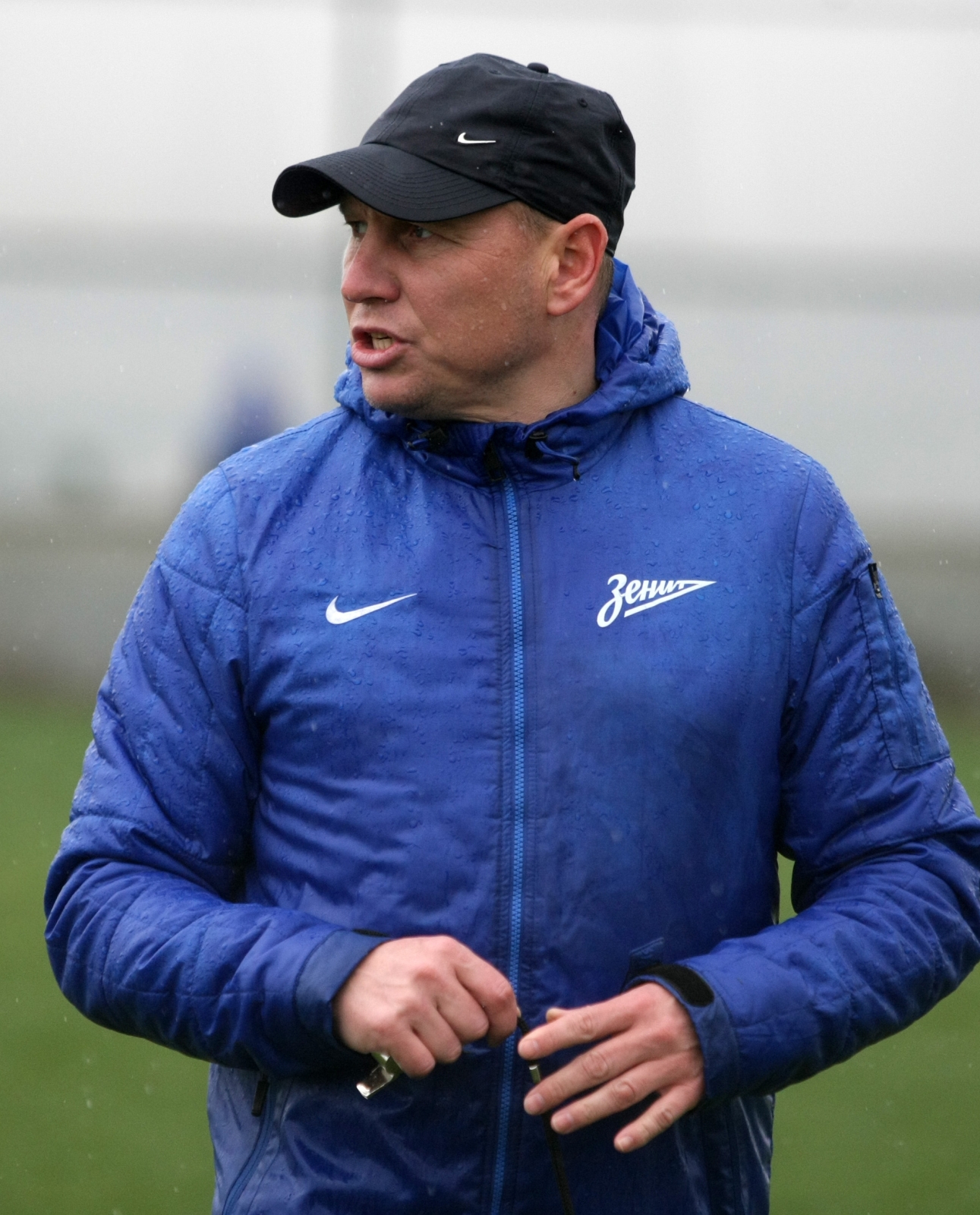 Тренировка «Зенита»-м в Анталье под дождем