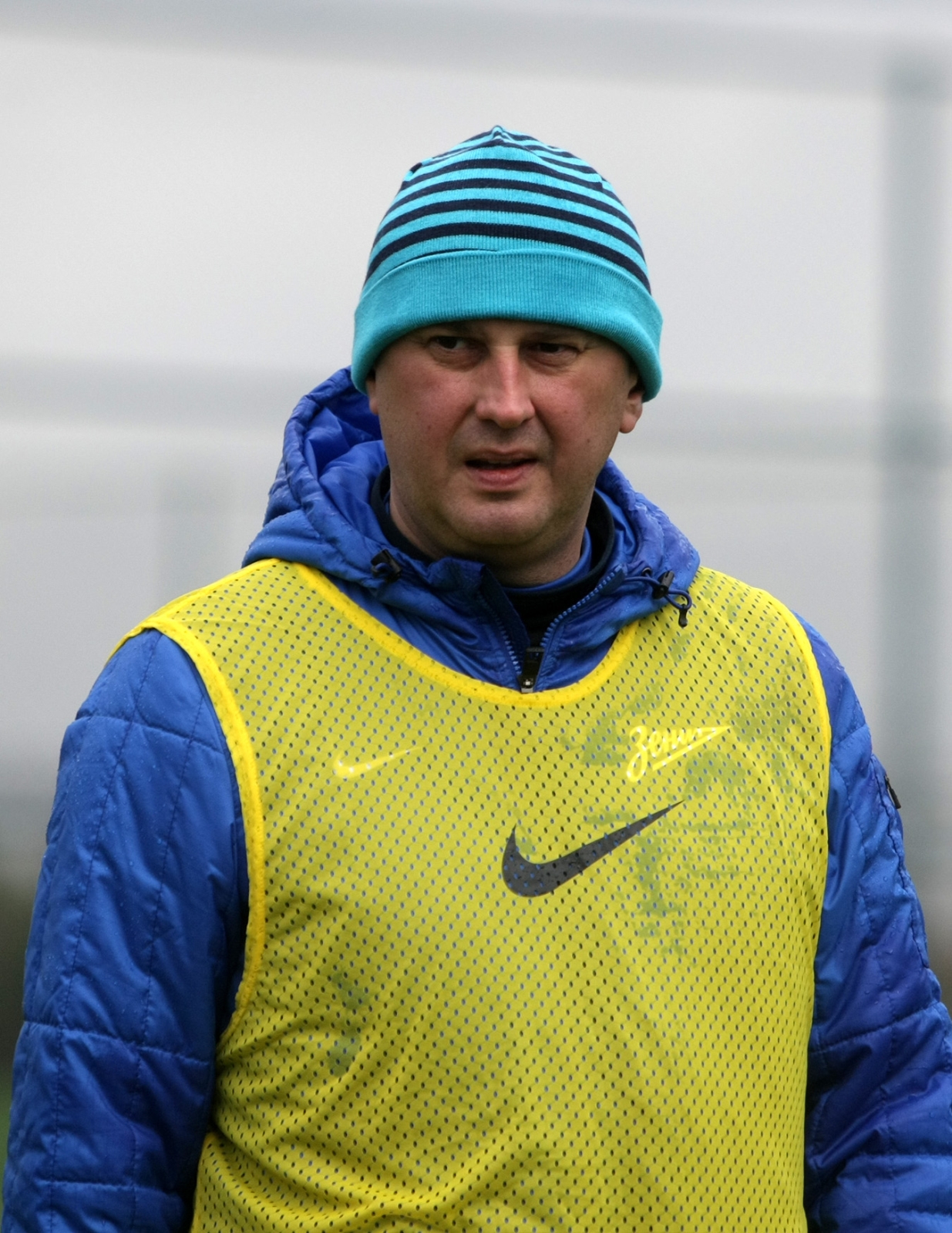 Тренировка «Зенита»-м в Анталье под дождем