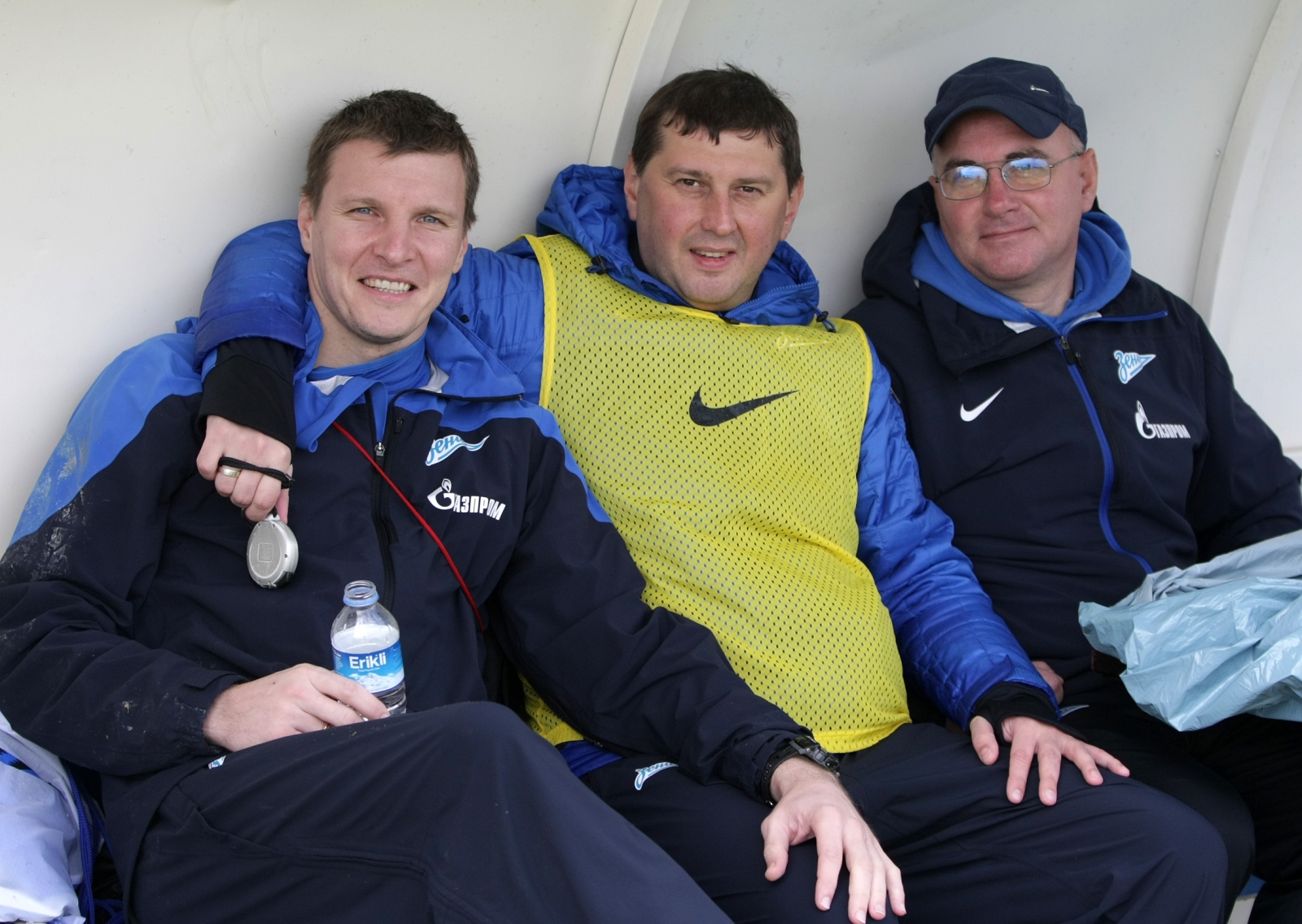 Тренировка «Зенита»-м в Анталье под дождем