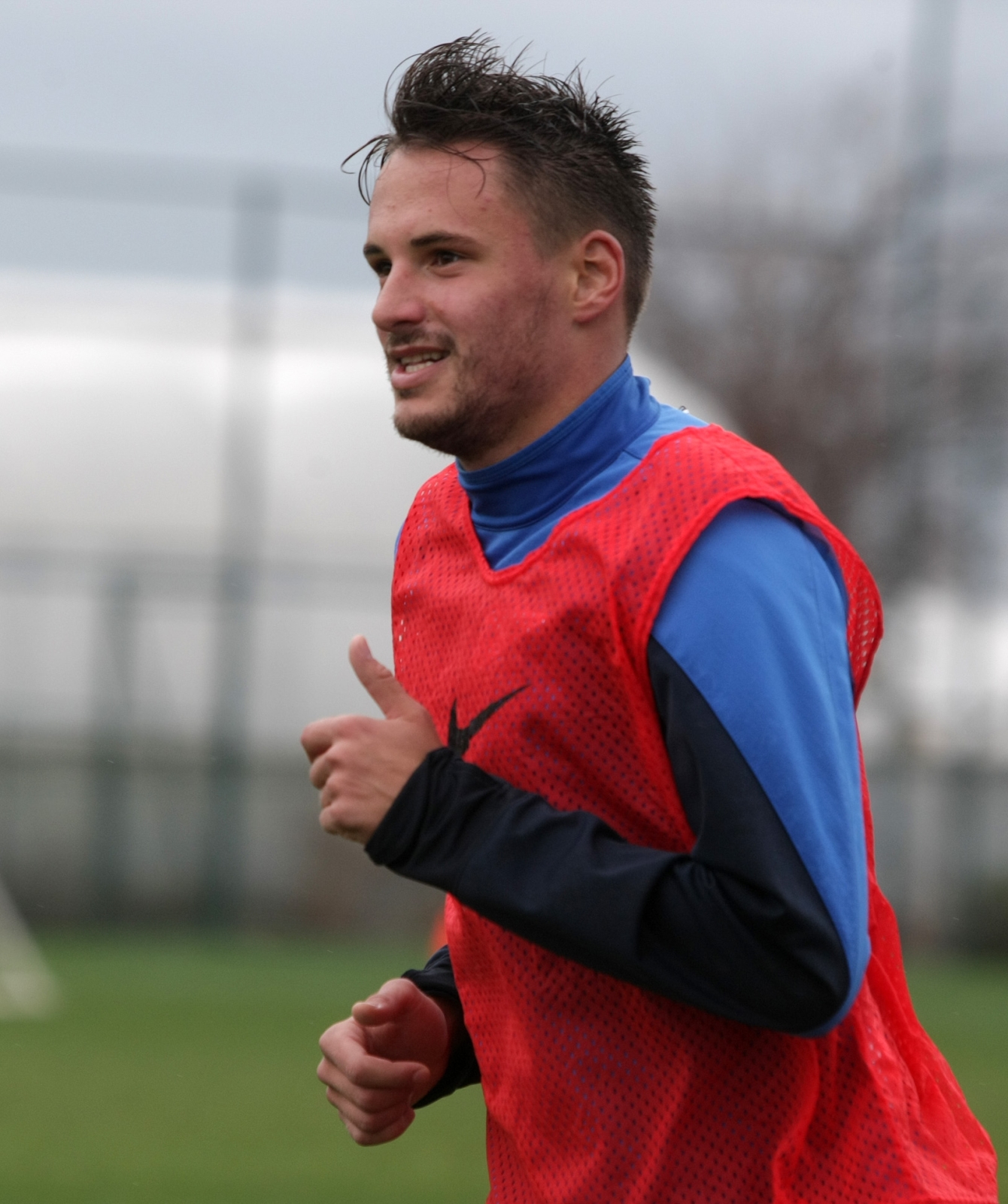 Тренировка «Зенита»-м в Анталье под дождем