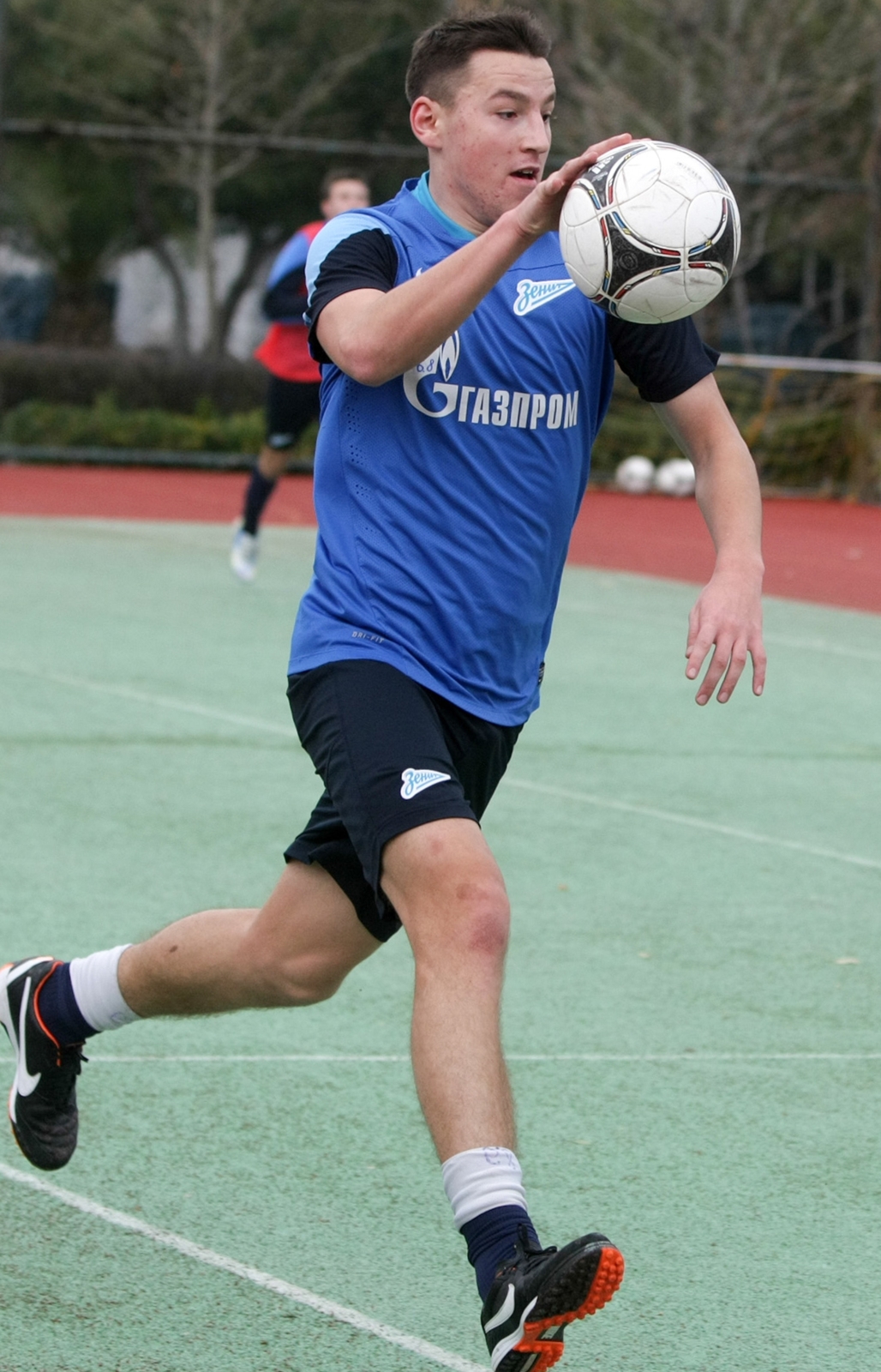 Сборы «Зенит» -2 в Турции, тренировка 26.01.2014