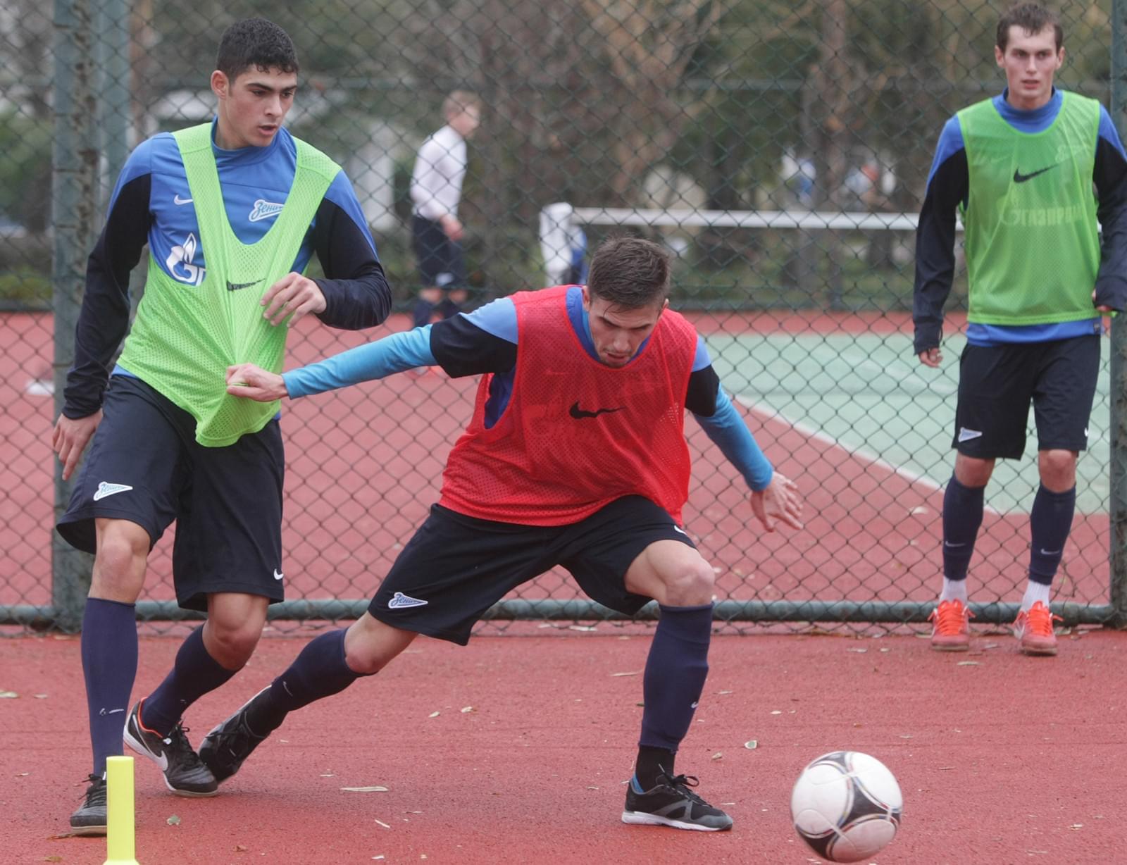 Сборы «Зенит» -2 в Турции, тренировка 26.01.2014