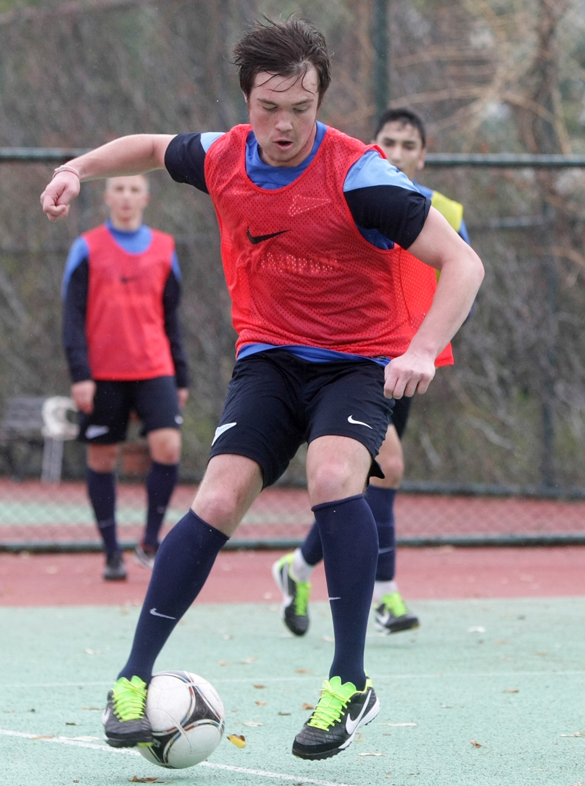 Сборы «Зенит» -2 в Турции, тренировка 26.01.2014