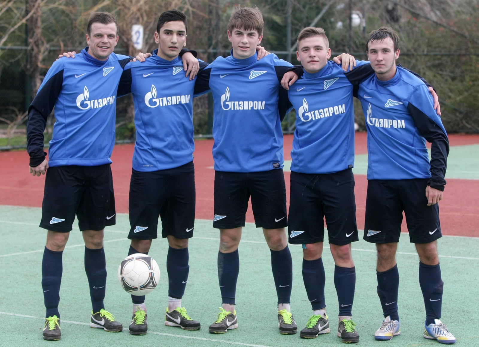 Сборы «Зенит» -2 в Турции, тренировка 26.01.2014