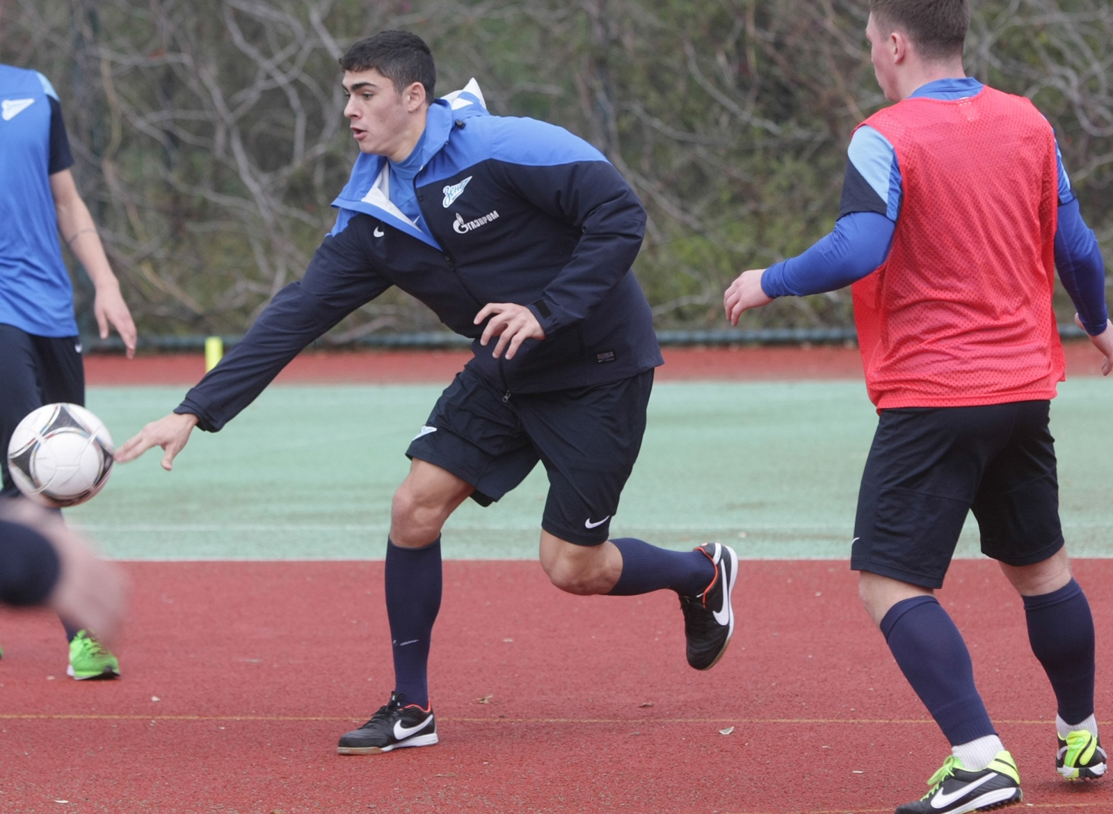 Сборы «Зенит» -2 в Турции, тренировка 26.01.2014
