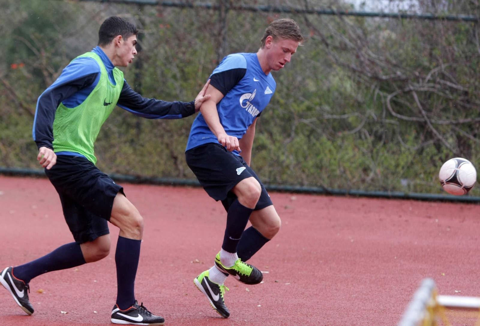 Сборы «Зенит» -2 в Турции, тренировка 26.01.2014