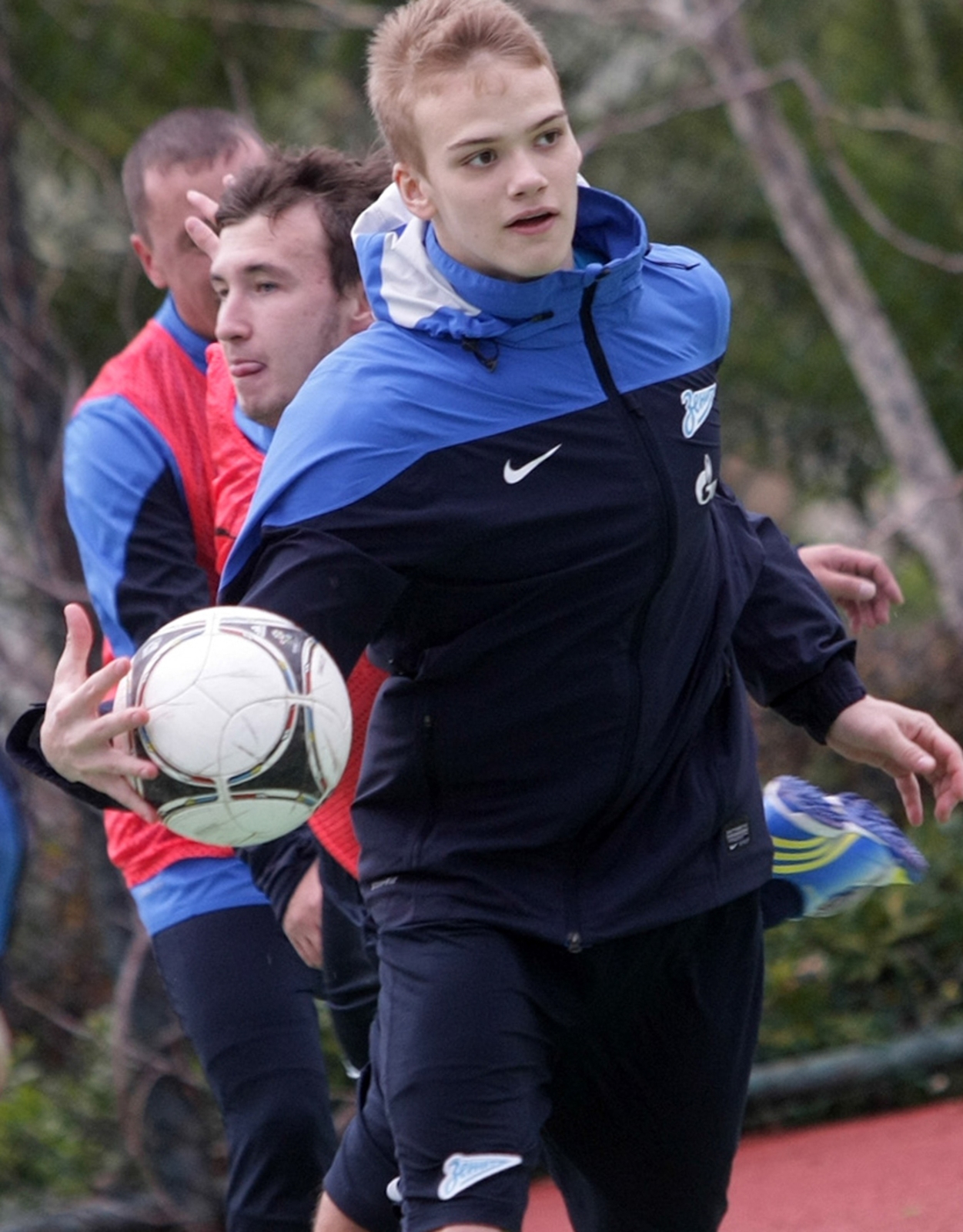 Сборы «Зенит» -2 в Турции, тренировка 26.01.2014