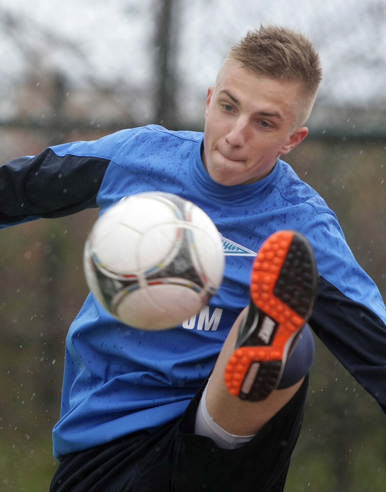 Сборы «Зенит» -2 в Турции, тренировка 26.01.2014
