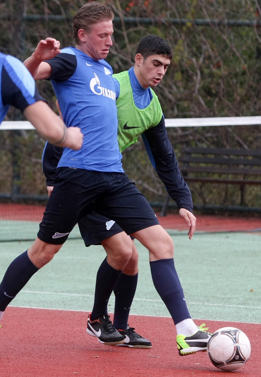 Сборы «Зенит» -2 в Турции, тренировка 26.01.2014