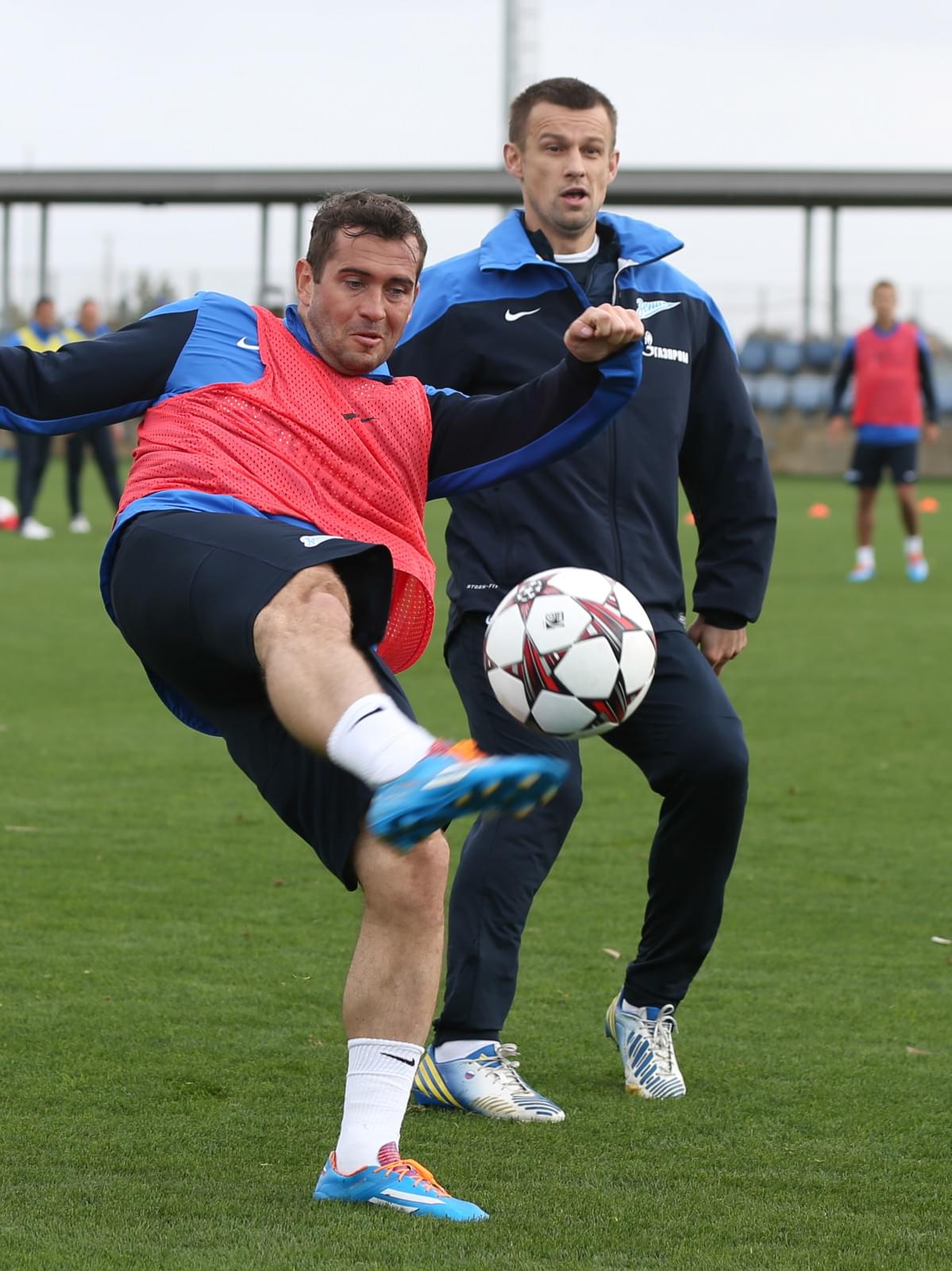 Сборы в Израиле: 28 января, утренняя тренировка