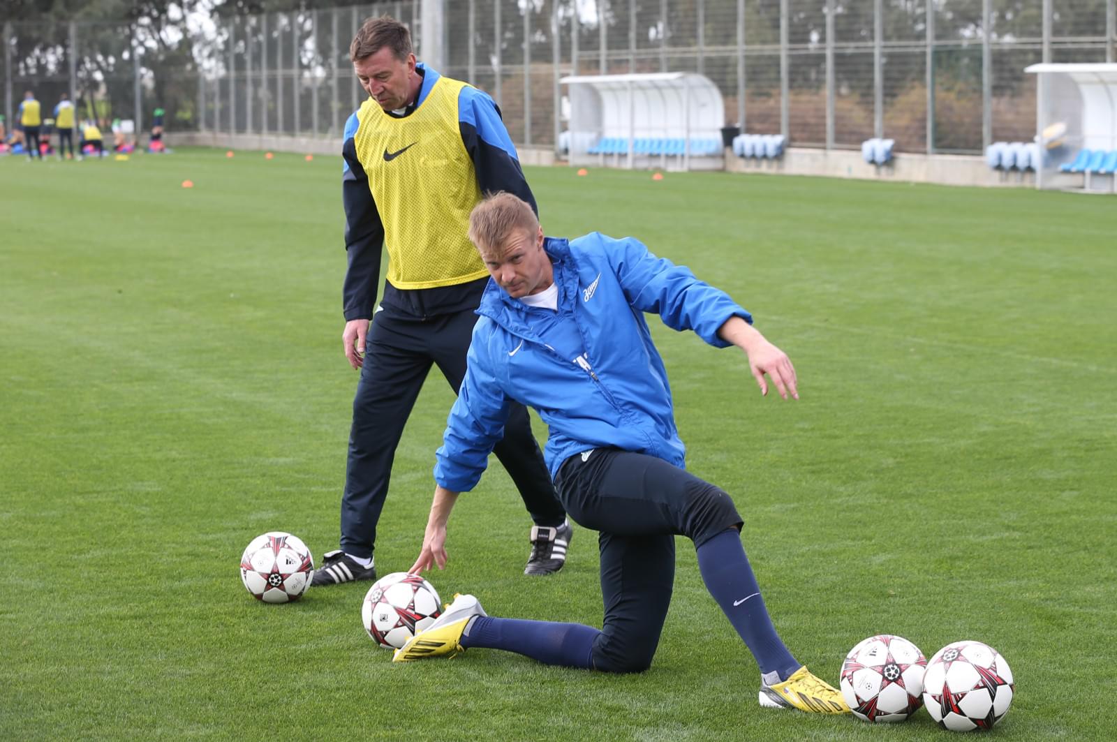 Сборы в Израиле: 28 января, утренняя тренировка