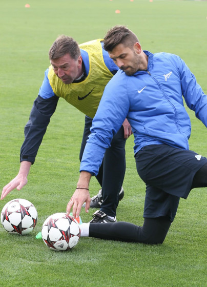 Сборы в Израиле: 28 января, утренняя тренировка